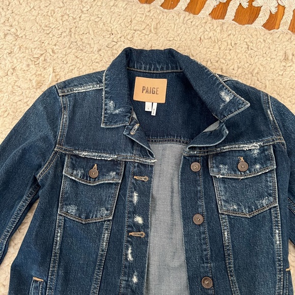Paige denim jacket size small - Picture 2 of 3